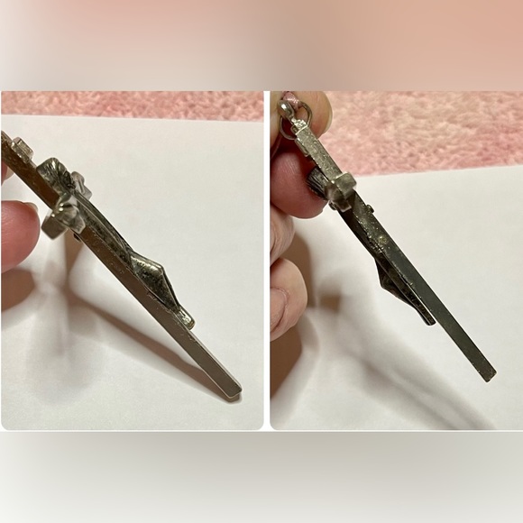 Crucifix on pink ribbon home decor - Picture 6 of 7